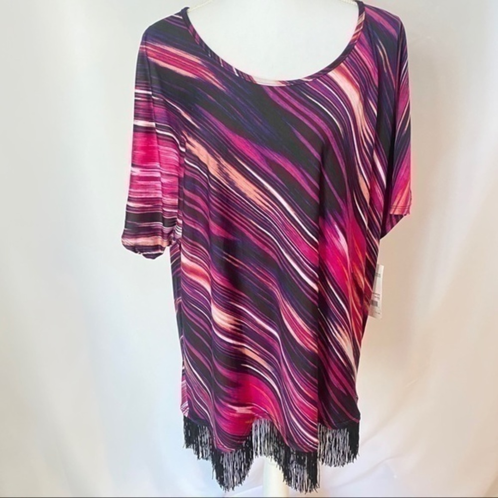 Notations Navaho Print Tunic NWT 2X Retail $55